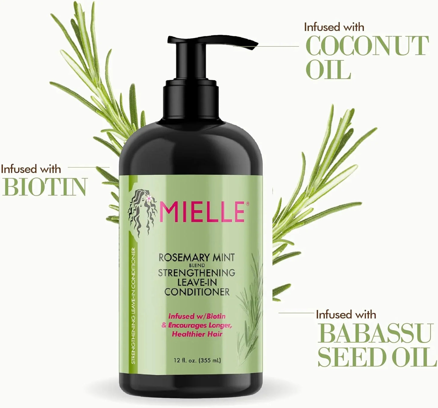Mielle Rosemary Mint Leave-In Conditioner 5