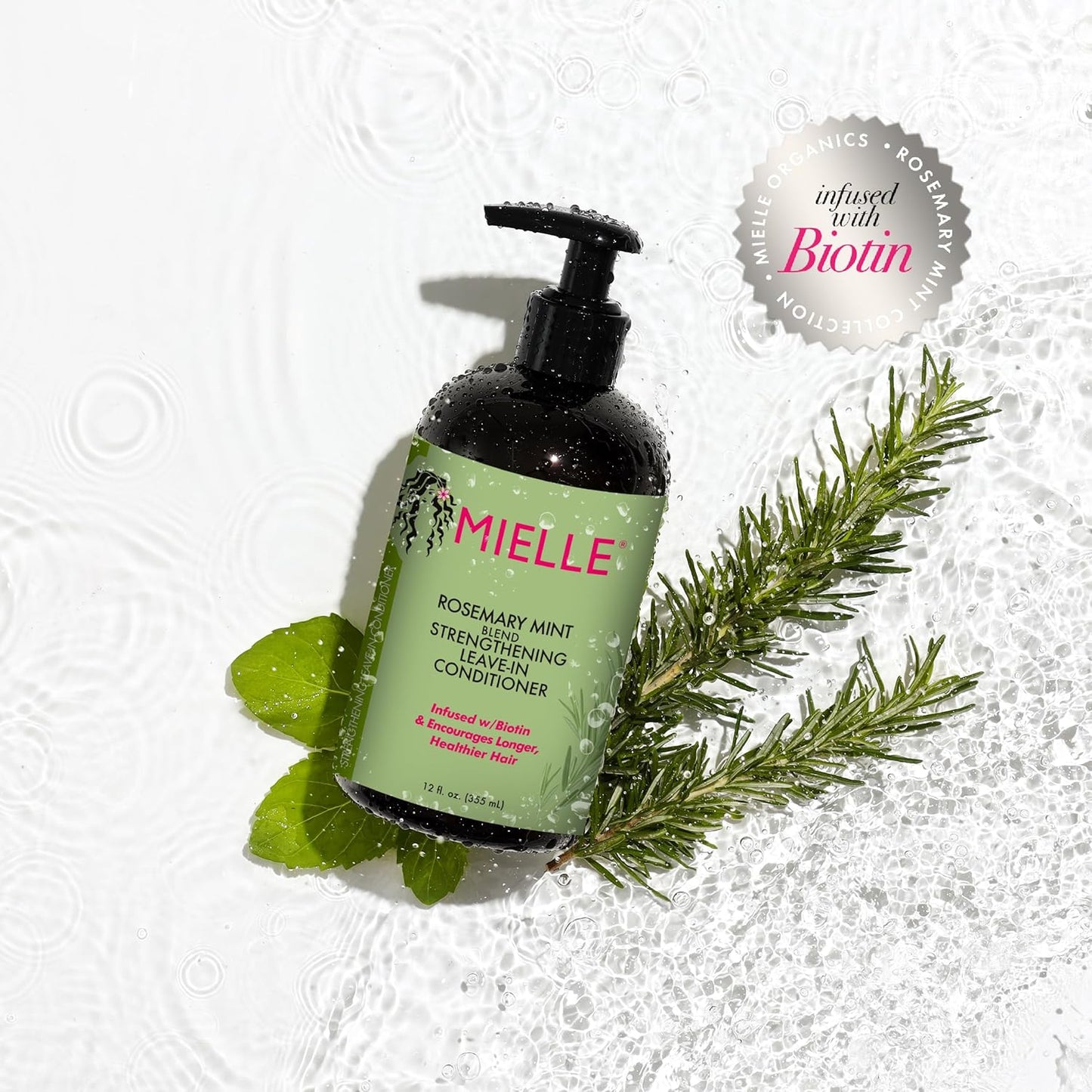 Mielle Rosemary Mint Leave-In Conditioner 4