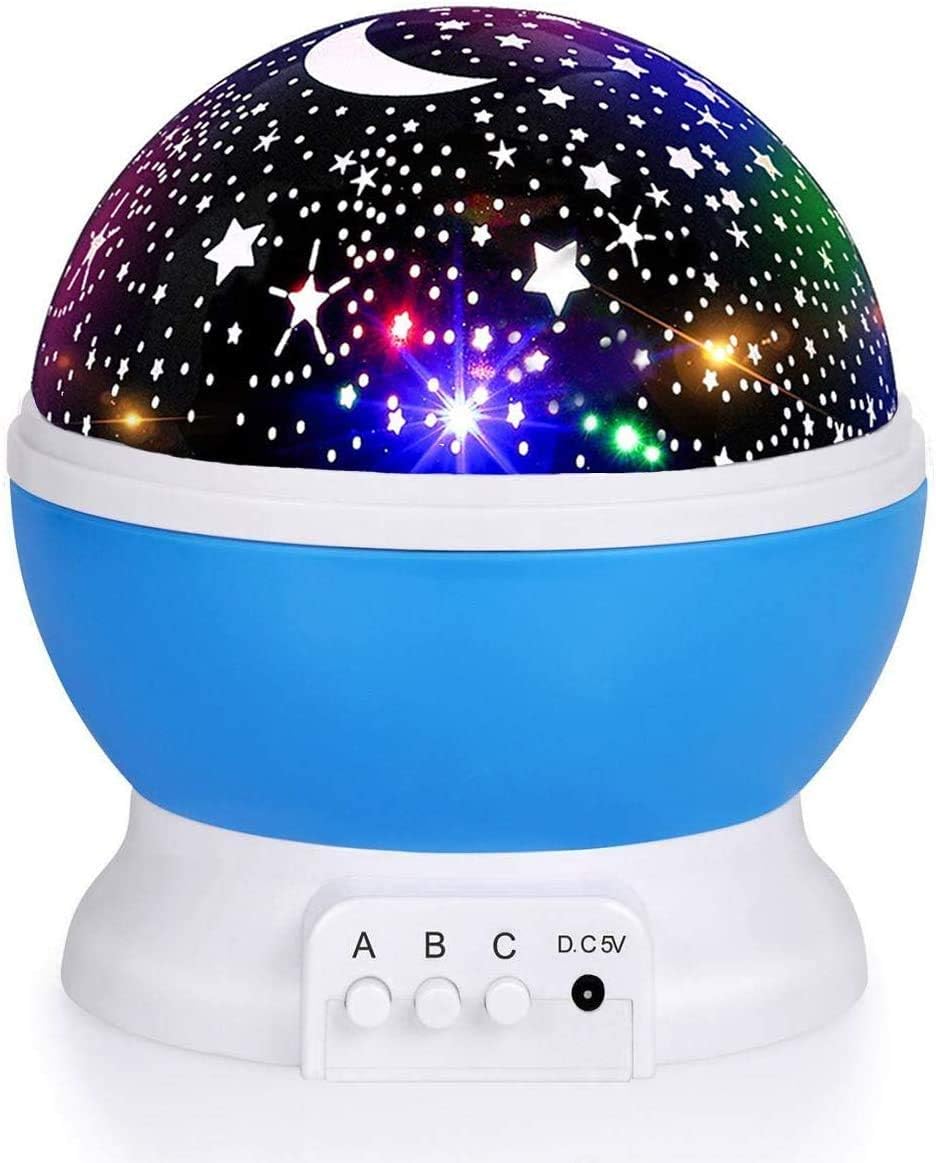 Night Light for Kids, Kids Night Light Nebula 360 Degree Rotation