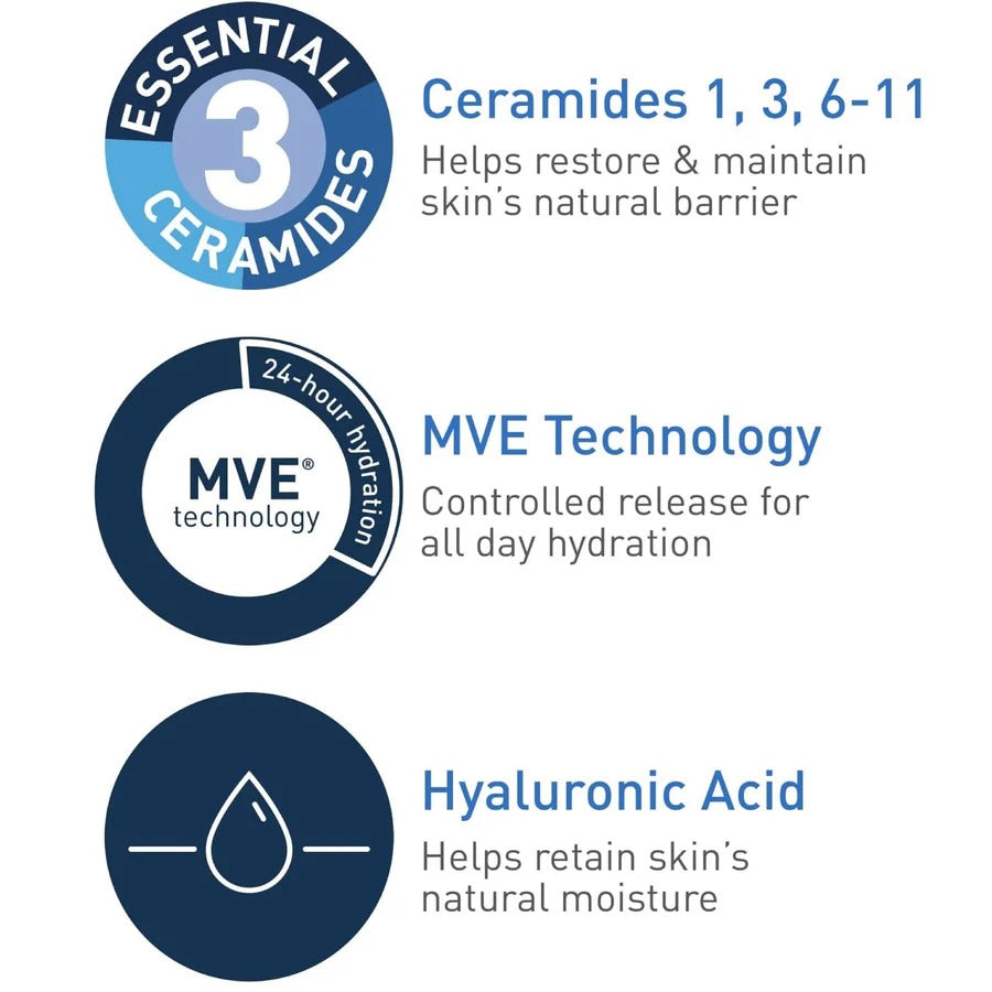 CeraVe Moisturizing Cream 48H – Body & Face 454 Grams