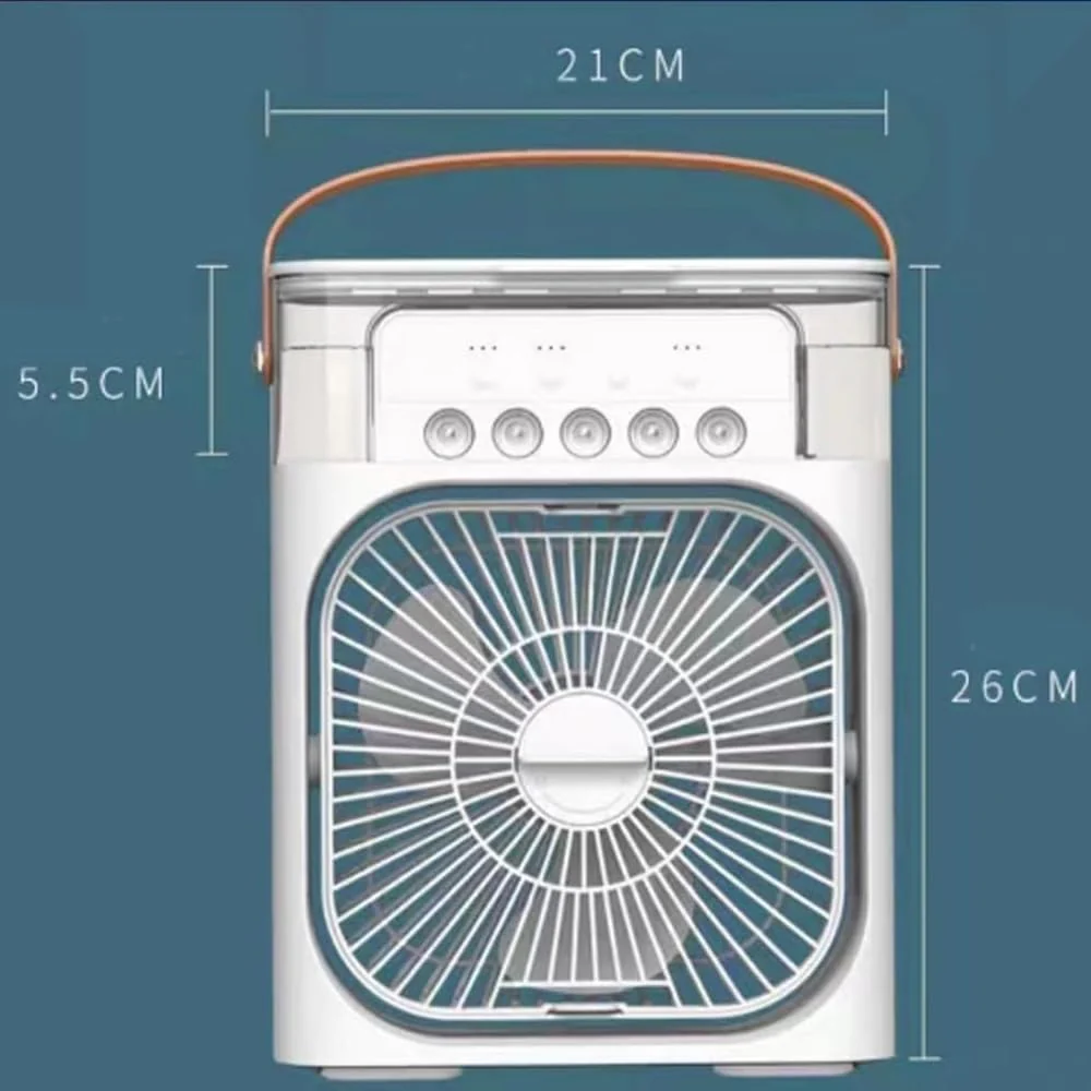 Portable Mini Air Cooler Fan – Black Personal Unit